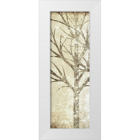 Morning Woods 1 White Modern Wood Framed Art Print by Allen, Kimberly