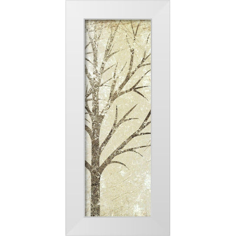 Morning Woods 3 White Modern Wood Framed Art Print by Allen, Kimberly