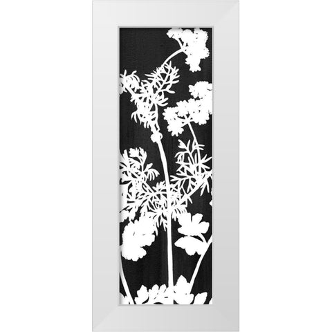 Botanical Panel 2 White Modern Wood Framed Art Print by Allen, Kimberly