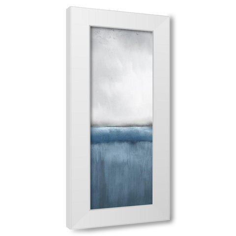 Into the Blue 2 White Modern Wood Framed Art Print by Allen, Kimberly