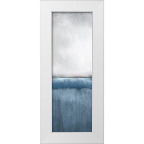 Into the Blue 2 White Modern Wood Framed Art Print by Allen, Kimberly