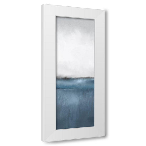 Into the Blue 3 White Modern Wood Framed Art Print by Allen, Kimberly