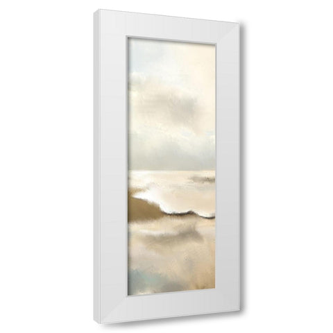 Golden Sea 1 White Modern Wood Framed Art Print by Allen, Kimberly