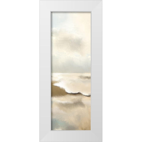 Golden Sea 1 White Modern Wood Framed Art Print by Allen, Kimberly