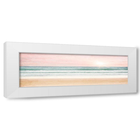 Sunset White Modern Wood Framed Art Print by Allen, Kimberly
