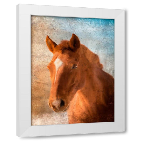 In Your Eyes White Modern Wood Framed Art Print by Allen, Kimberly