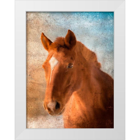 In Your Eyes White Modern Wood Framed Art Print by Allen, Kimberly