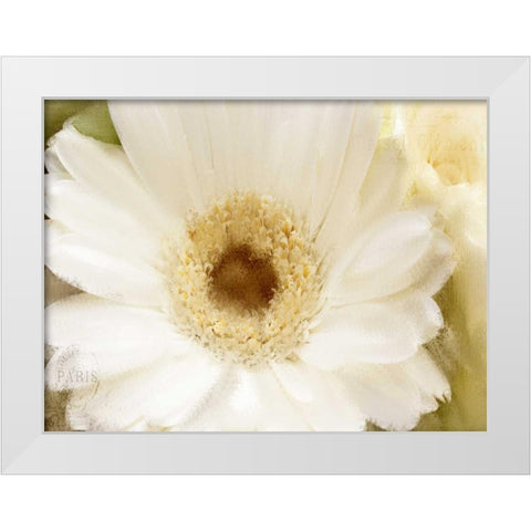 In Bloom White Modern Wood Framed Art Print by Allen, Kimberly