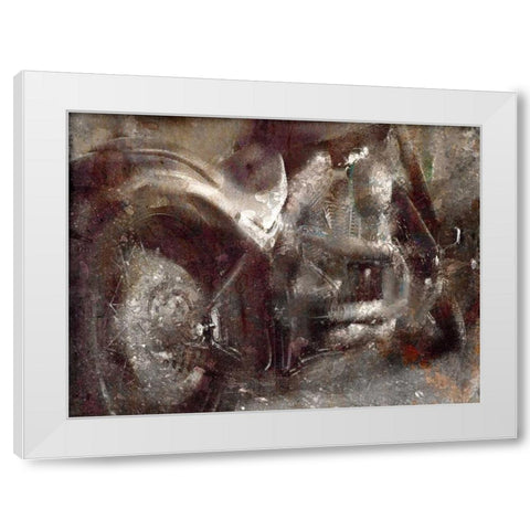 Grungy Ride White Modern Wood Framed Art Print by Allen, Kimberly