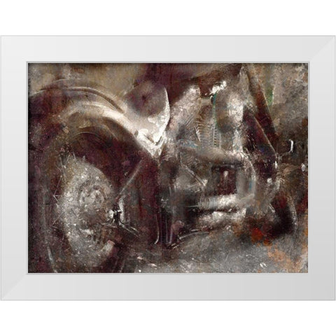 Grungy Ride White Modern Wood Framed Art Print by Allen, Kimberly