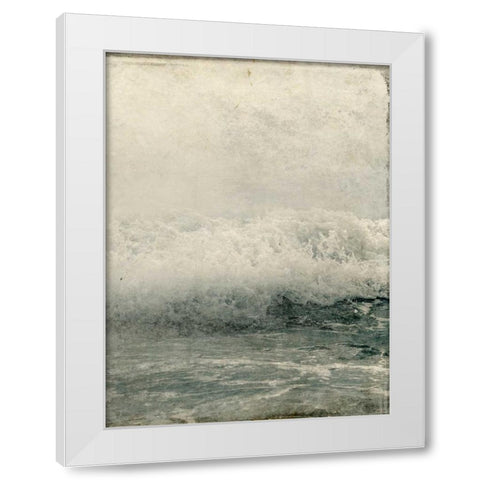 Ocean Waves 2 White Modern Wood Framed Art Print by Allen, Kimberly