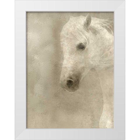 White Main White Modern Wood Framed Art Print by Allen, Kimberly