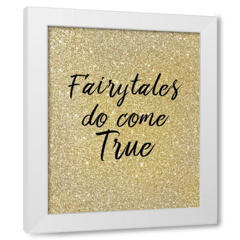 Fairytales White Modern Wood Framed Art Print by Allen, Kimberly