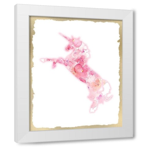 Never Let Go 3 White Modern Wood Framed Art Print by Kimberly, Allen