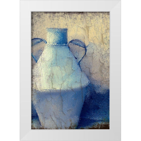 Against the Wall White Modern Wood Framed Art Print by Allen, Kimberly