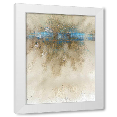 Burst 2 White Modern Wood Framed Art Print by Allen, Kimberly