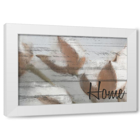On the Farm B White Modern Wood Framed Art Print by Kimberly, Allen