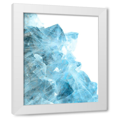 My Gem 3 White Modern Wood Framed Art Print by Kimberly, Allen