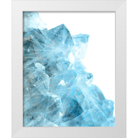 My Gem 3 White Modern Wood Framed Art Print by Kimberly, Allen