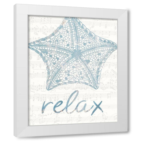 Beach Days 3 White Modern Wood Framed Art Print by Kimberly, Allen