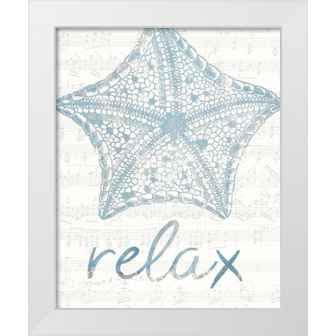 Beach Days 3 White Modern Wood Framed Art Print by Kimberly, Allen