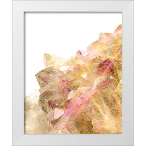 My Gem 1 White Modern Wood Framed Art Print by Kimberly, Allen