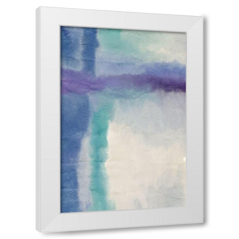Jewel Cross 2 White Modern Wood Framed Art Print by Kimberly, Allen
