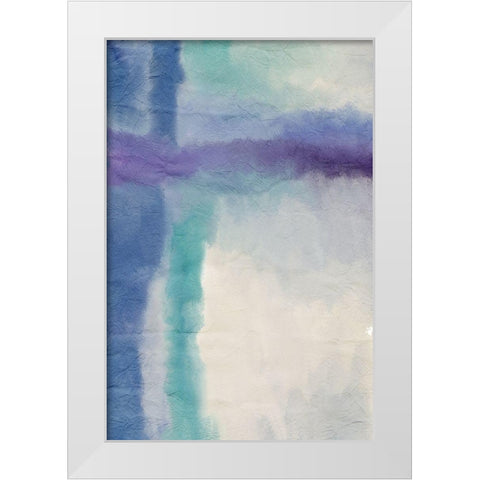 Jewel Cross 2 White Modern Wood Framed Art Print by Kimberly, Allen