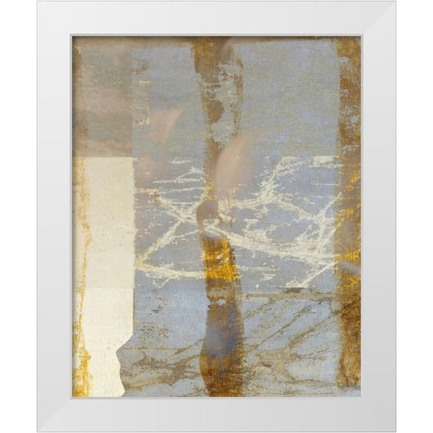 Golden Day 2 White Modern Wood Framed Art Print by Allen, Kimberly