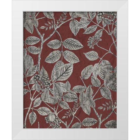 Home is Where 2 White Modern Wood Framed Art Print by Kimberly, Allen