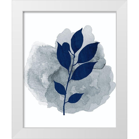 Botanical Branch 2 White Modern Wood Framed Art Print by Kimberly, Allen