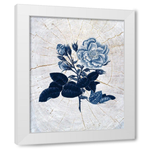 Wood Pressed 1 White Modern Wood Framed Art Print by Kimberly, Allen