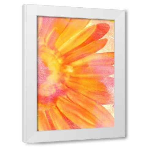 Blooming Bright White Modern Wood Framed Art Print by Kimberly, Allen