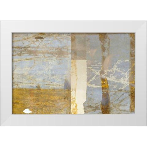 Shimmering Day White Modern Wood Framed Art Print by Allen, Kimberly