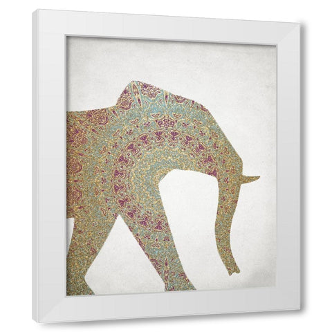 Traveler 1 White Modern Wood Framed Art Print by Kimberly, Allen
