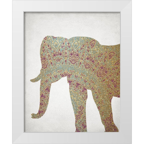 Traveler 3 White Modern Wood Framed Art Print by Kimberly, Allen