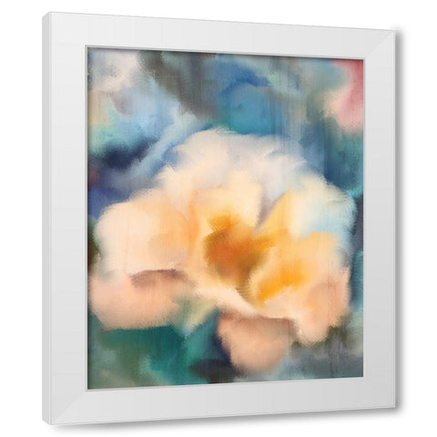 Bloomed 2 White Modern Wood Framed Art Print by Kimberly, Allen