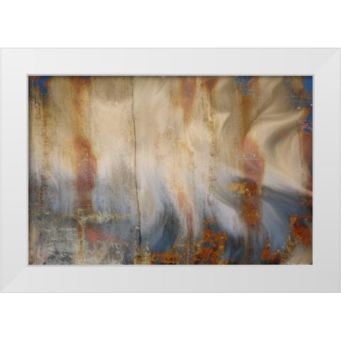 Rusty Breeze White Modern Wood Framed Art Print by Allen, Kimberly