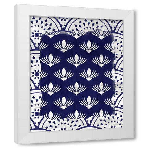 Chinoiserie 1 White Modern Wood Framed Art Print by Kimberly, Allen