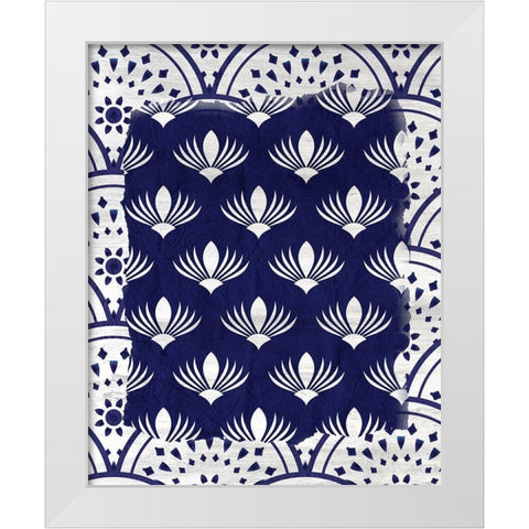 Chinoiserie 1 White Modern Wood Framed Art Print by Kimberly, Allen