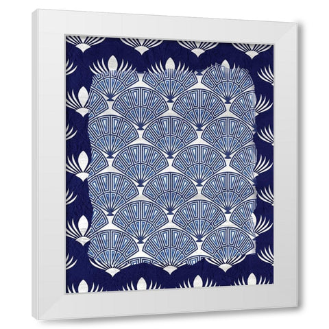 Chinoiserie 2 White Modern Wood Framed Art Print by Kimberly, Allen