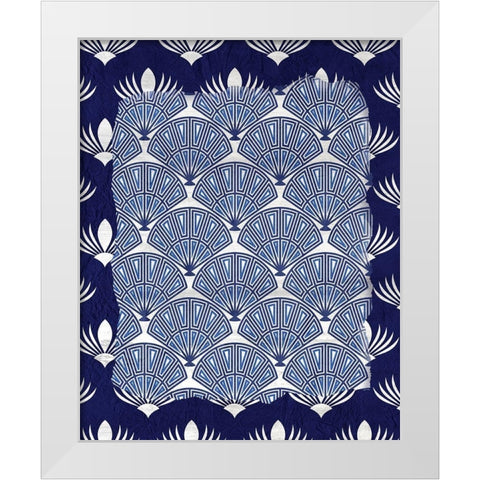 Chinoiserie 2 White Modern Wood Framed Art Print by Kimberly, Allen