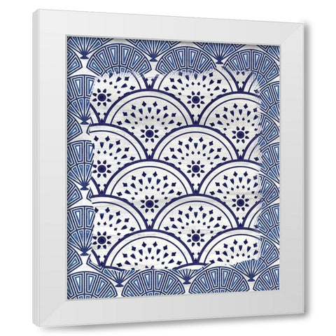 Chinoiserie 3 White Modern Wood Framed Art Print by Kimberly, Allen