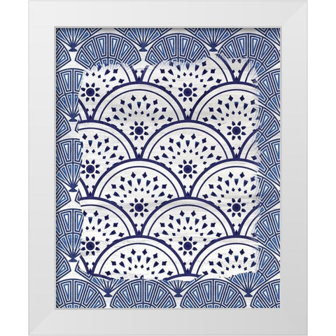 Chinoiserie 3 White Modern Wood Framed Art Print by Kimberly, Allen