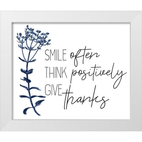 Family Gathers 7 White Modern Wood Framed Art Print by Kimberly, Allen