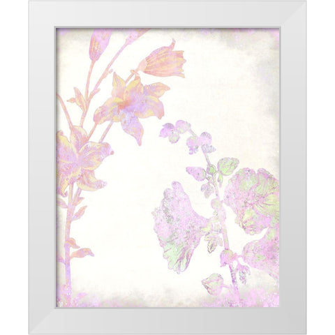 Colorful Spring 7 White Modern Wood Framed Art Print by Kimberly, Allen