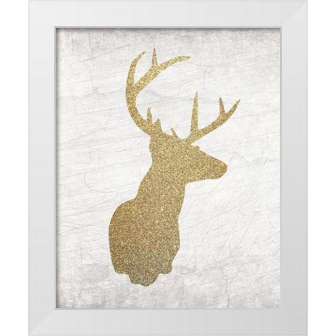 Christmas Luxe 9 White Modern Wood Framed Art Print by Kimberly, Allen