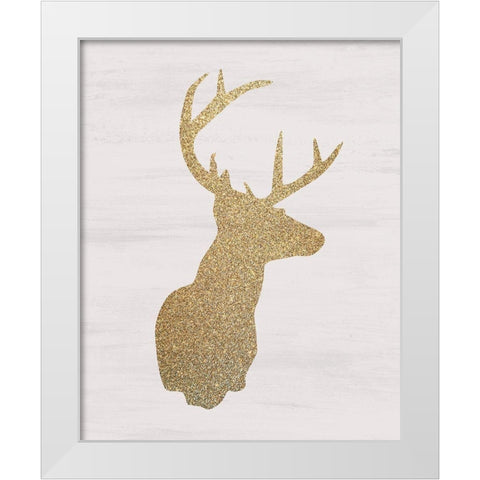 Christmas Romance 1 White Modern Wood Framed Art Print by Kimberly, Allen