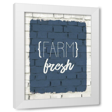 Farm Life 3 White Modern Wood Framed Art Print by Kimberly, Allen
