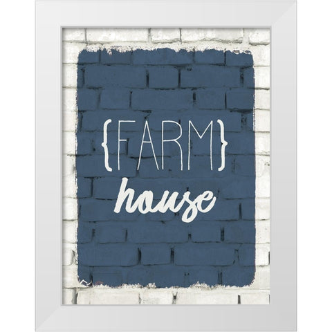 Farm Life 5 White Modern Wood Framed Art Print by Kimberly, Allen